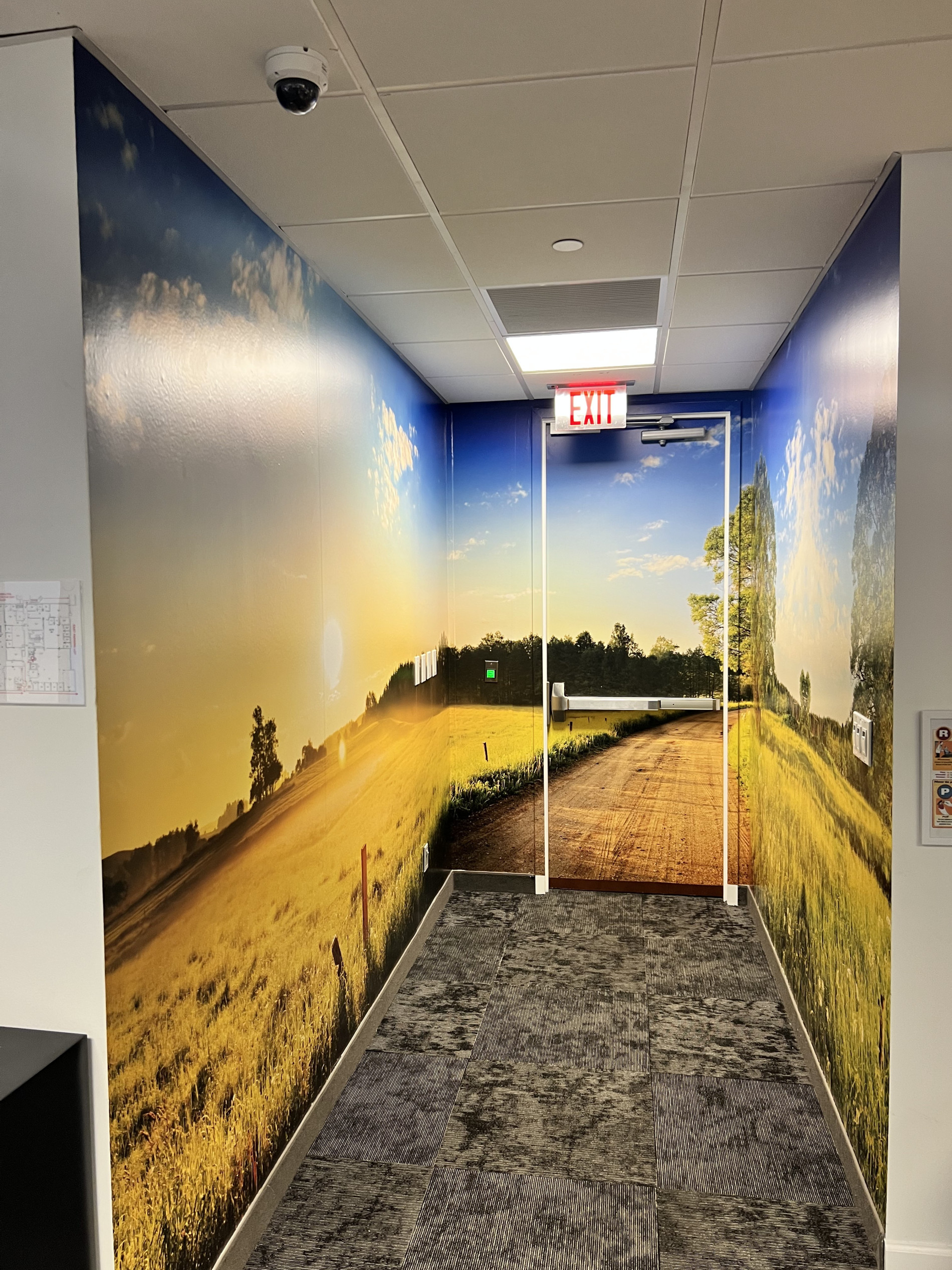 Legacy Healing Center Custom Wallpaper in Fort Lauderdale.