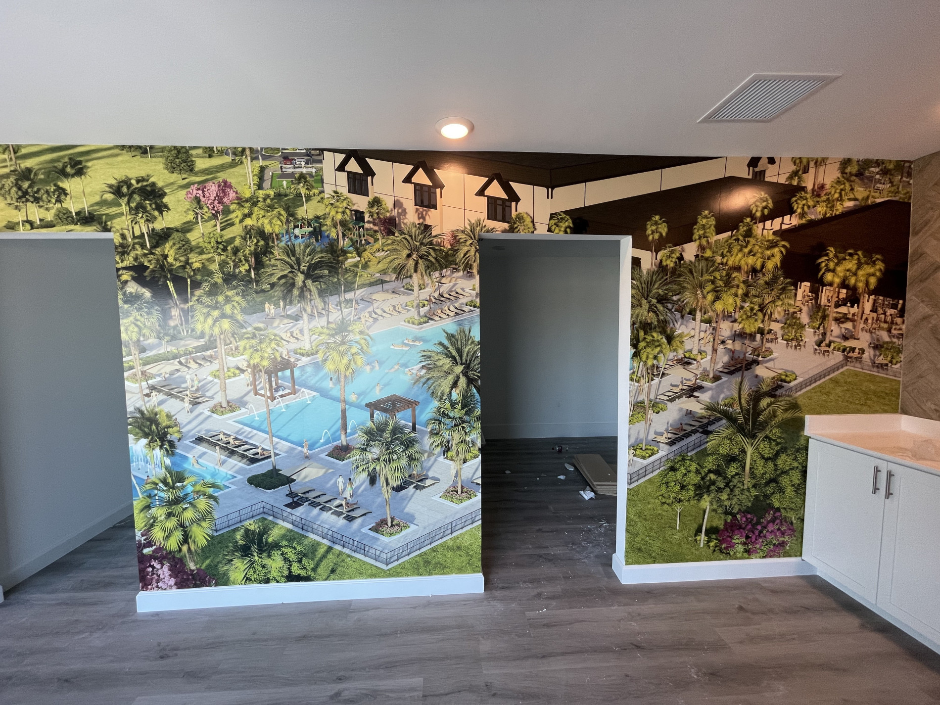 Custom Wallpaper Project Gallery - Custom Wallpaper Services Miami, Fort Lauderdale, Boca Raton | Sign Design & Creations